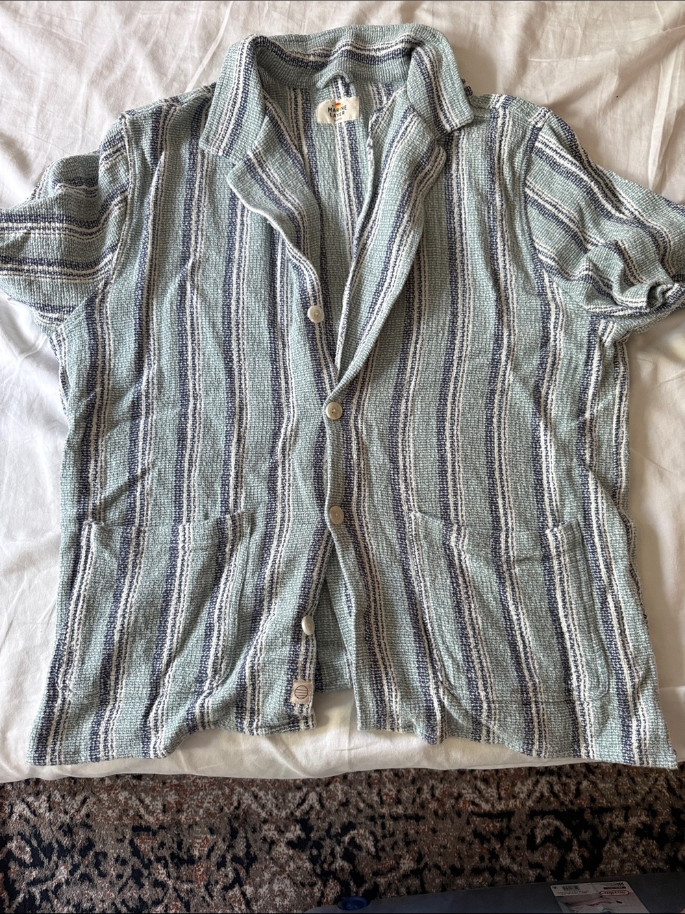 Marine Layer Short-Sleeve Button Up